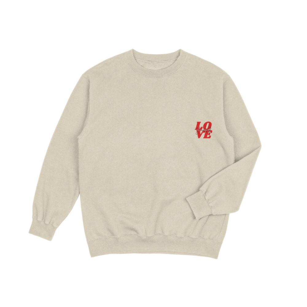 Sweater | LOVE yourself - Beige