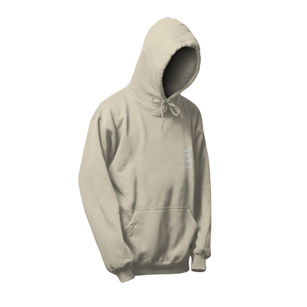 Hoodie | Clap for yourself - Beige