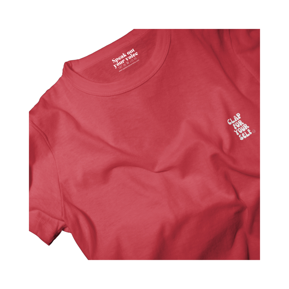 T-shirt | Clap for yourself - Red