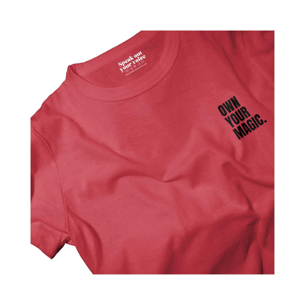 T-shirt | Own your magic - Red